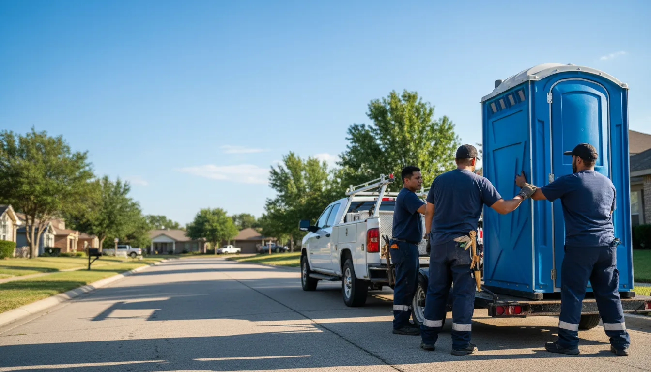 Portable Toilet Rental in Mcclure, IL near me